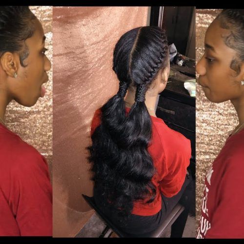 Under Braid Hairstyles For Long-Haired Goddess (Photo 6 of 20)