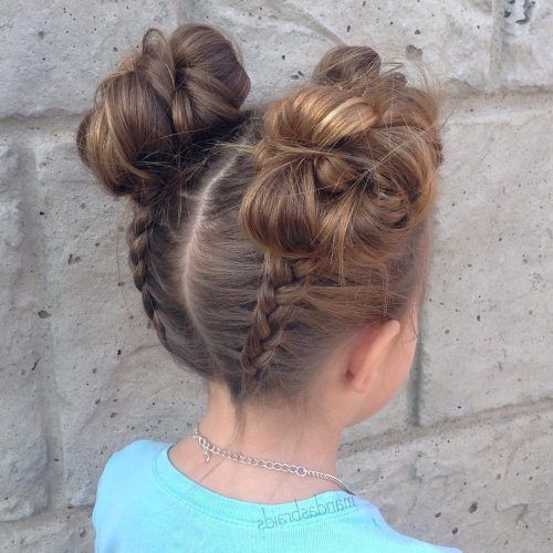 Unique Braided Up-Do Ponytail Hairstyles (Photo 18 of 20)