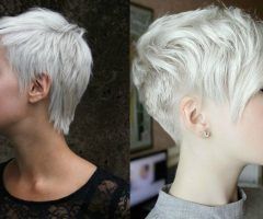 2024 Popular Silver Pixie Hairstyles for Fine Hair