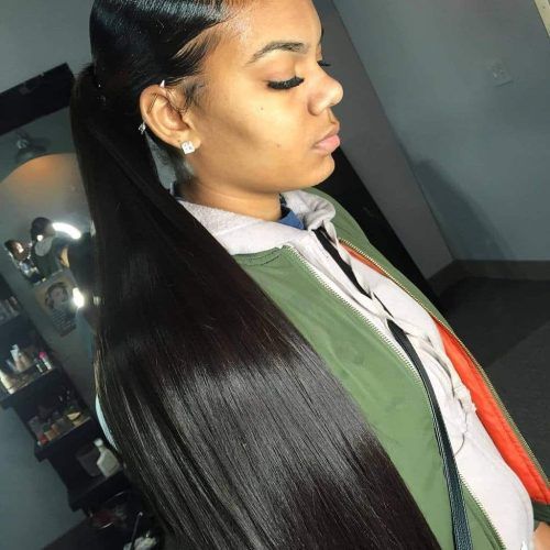 Weave Ponytail Hairstyles (Photo 12 of 20)