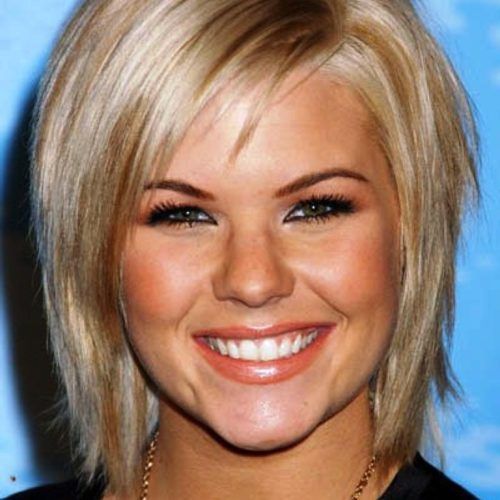 Best Medium Haircuts For Square Faces (Photo 18 of 20)