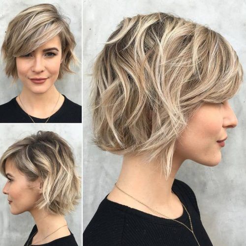 Long Angled Bob Hairstyles With Chopped Layers (Photo 12 of 20)