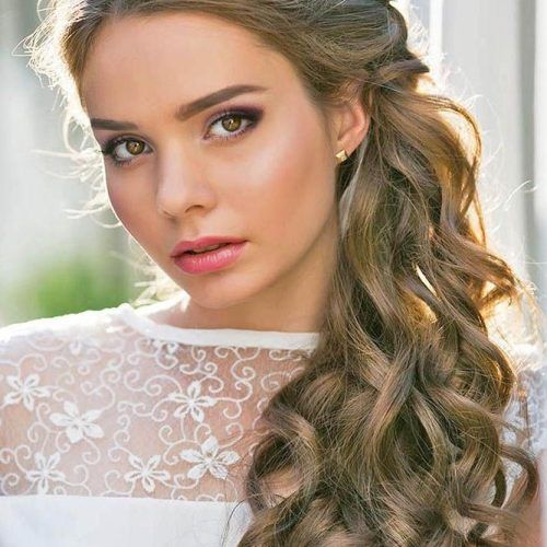 Curly Hairstyles For Weddings Long Hair (Photo 10 of 15)