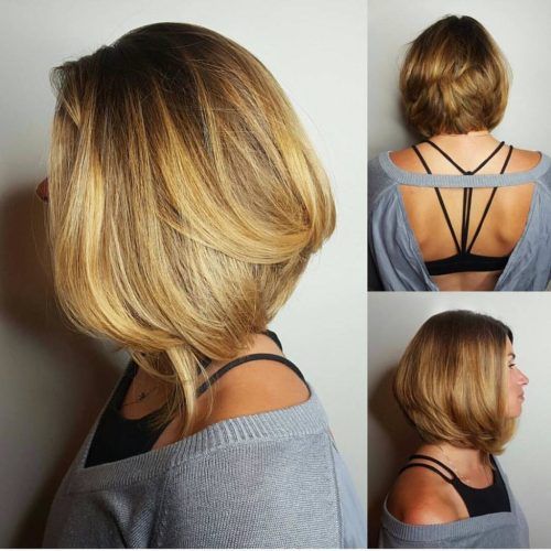 Short Stacked Bob Blowout Hairstyles (Photo 4 of 20)