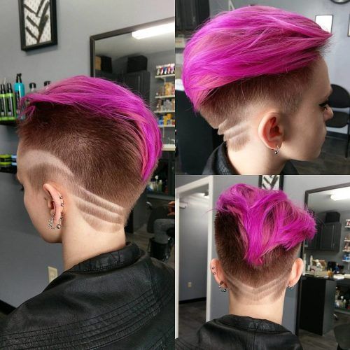 Trendy Pixie Haircuts With Vibrant Highlights (Photo 17 of 20)