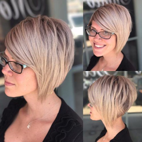Choppy Blonde Pixie Hairstyles With Long Side Bangs (Photo 5 of 20)