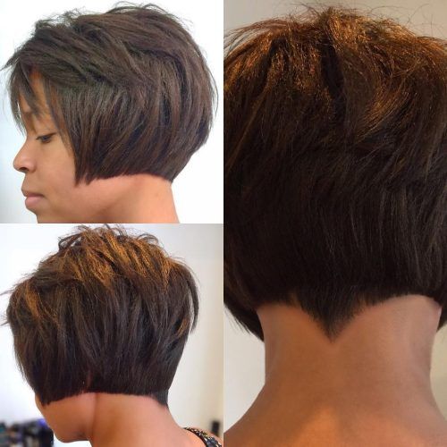 Choppy Pixie Hairstyles With Tapered Nape (Photo 6 of 20)