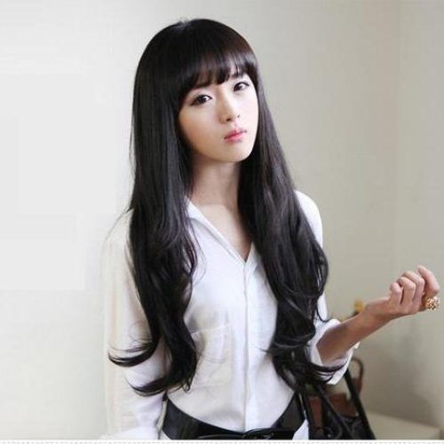 Long Asian Hairstyles With Bangs (Photo 13 of 20)