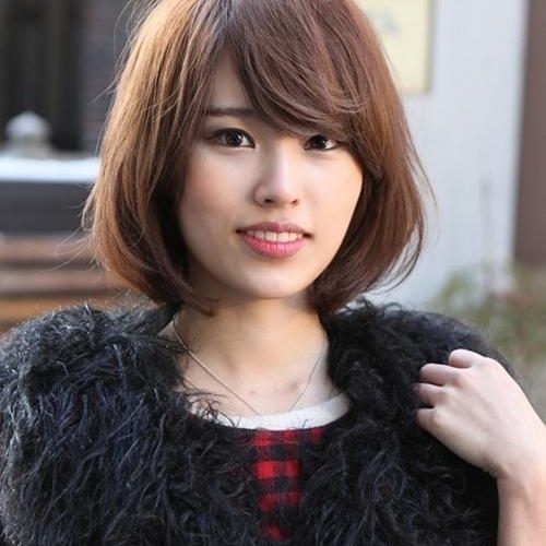 Asian Hairstyles With Short Bangs (Photo 9 of 20)