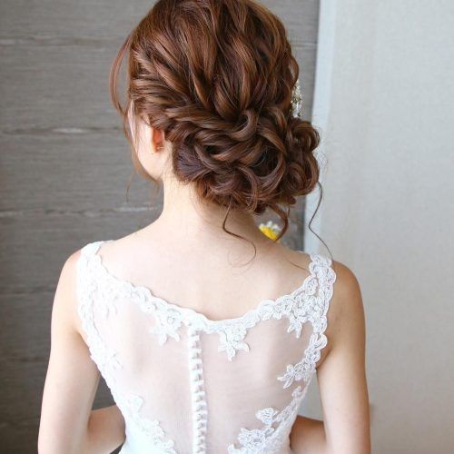 Airy Curly Updos For Wedding (Photo 13 of 20)