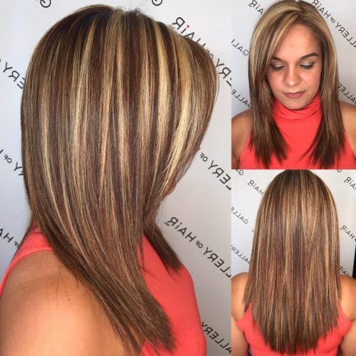 Medium Hairstyles And Highlights (Photo 15 of 20)