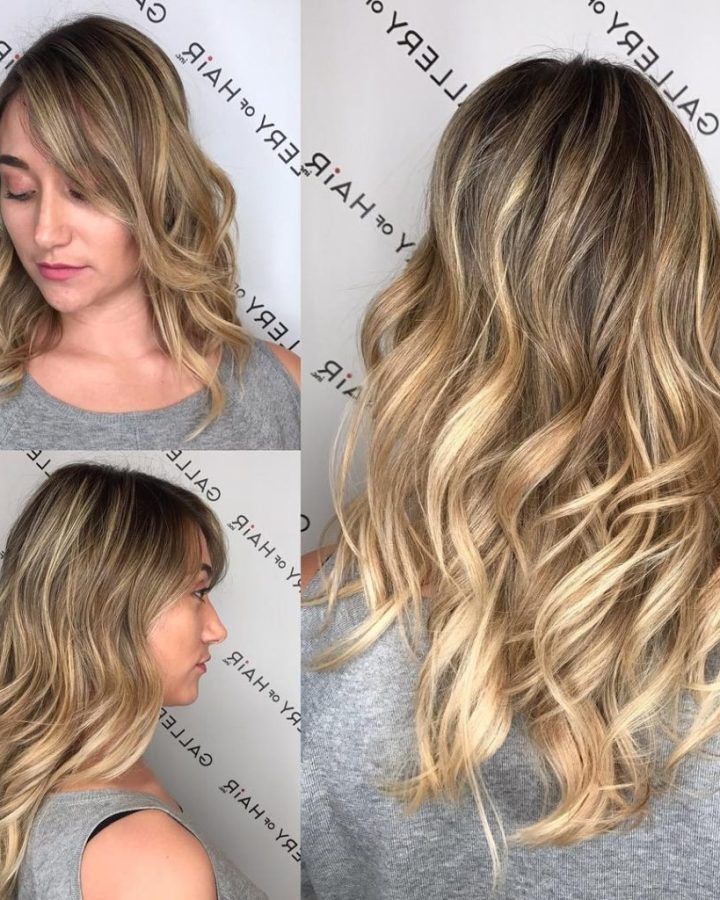 20 Collection of Blonde Color Melt Hairstyles