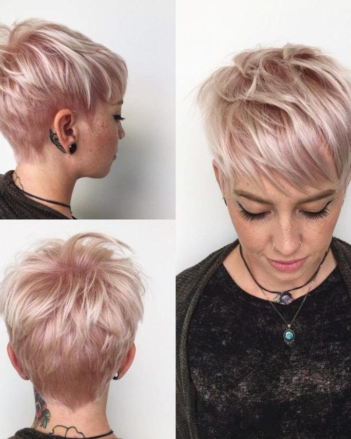 20 Best Pixie Bob Hairstyles with Soft Blonde Highlights