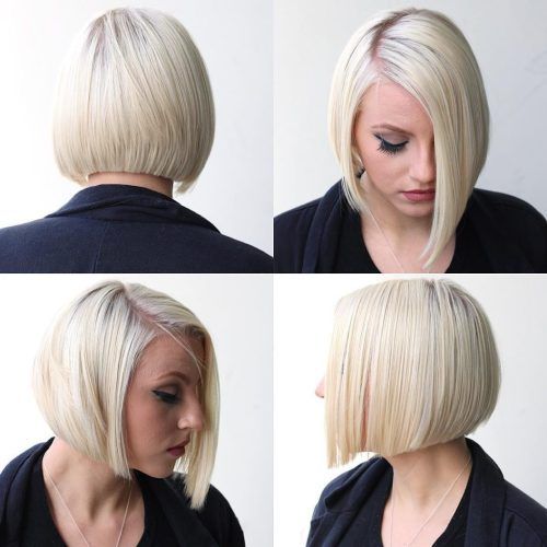 Platinum Layered Side Part Hairstyles (Photo 2 of 20)
