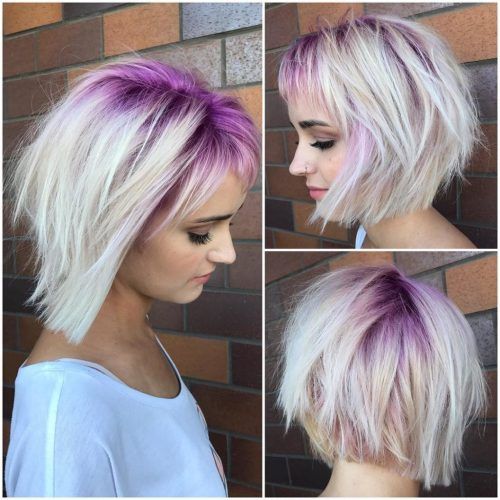 Short Messy Lilac Hairstyles (Photo 12 of 20)