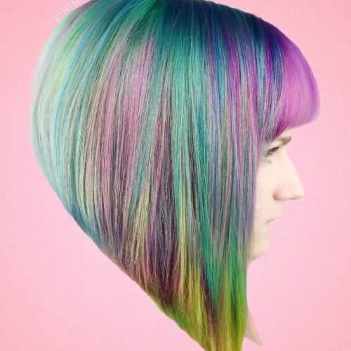 Rainbow Bob Haircuts (Photo 17 of 20)