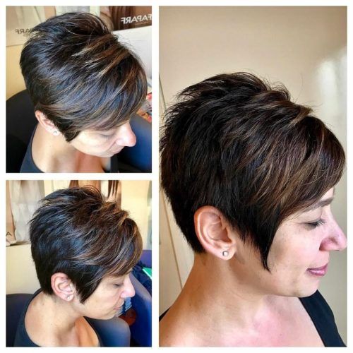 Highlighted Pixie Bob Hairstyles With Long Bangs (Photo 18 of 20)