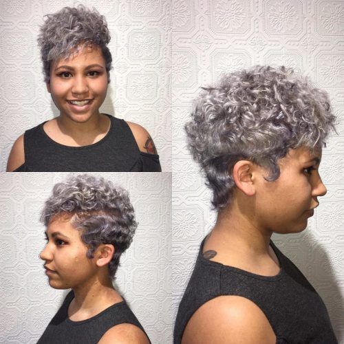 Messy Curly Pixie Hairstyles (Photo 9 of 20)