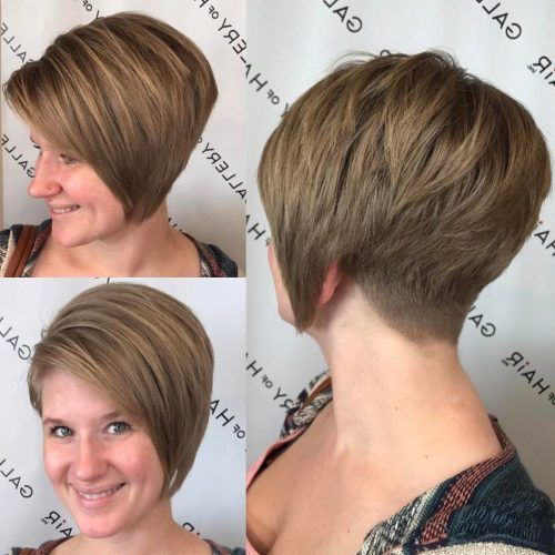 Two-Tone Stacked Pixie Bob Haircuts (Photo 18 of 20)