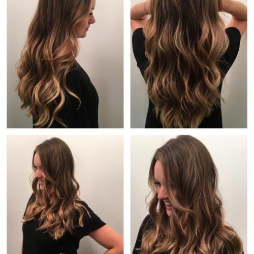 Long Layered Brunette Hairstyles With Curled Ends (Photo 16 of 20)