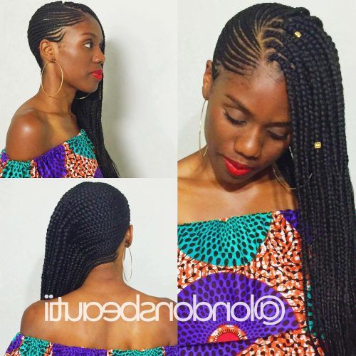 Cornrows Hairstyles With Swoop (Photo 15 of 15)